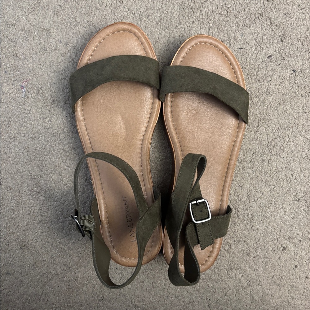 Olive Green Women's Sandals